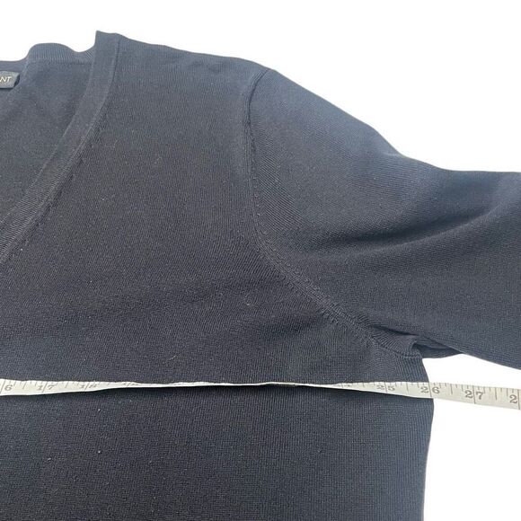 Lane Bryant Black V Neck Button Front Cardigan - Picture 4 of 5